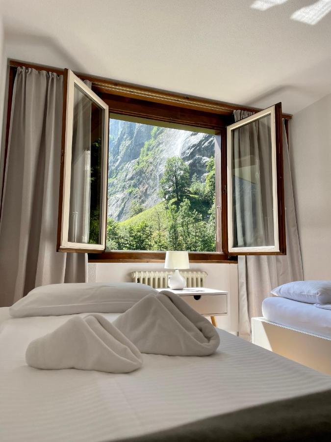 Breathtaking Waterfall Apartment Nr.2 Lauterbrunnen Ngoại thất bức ảnh